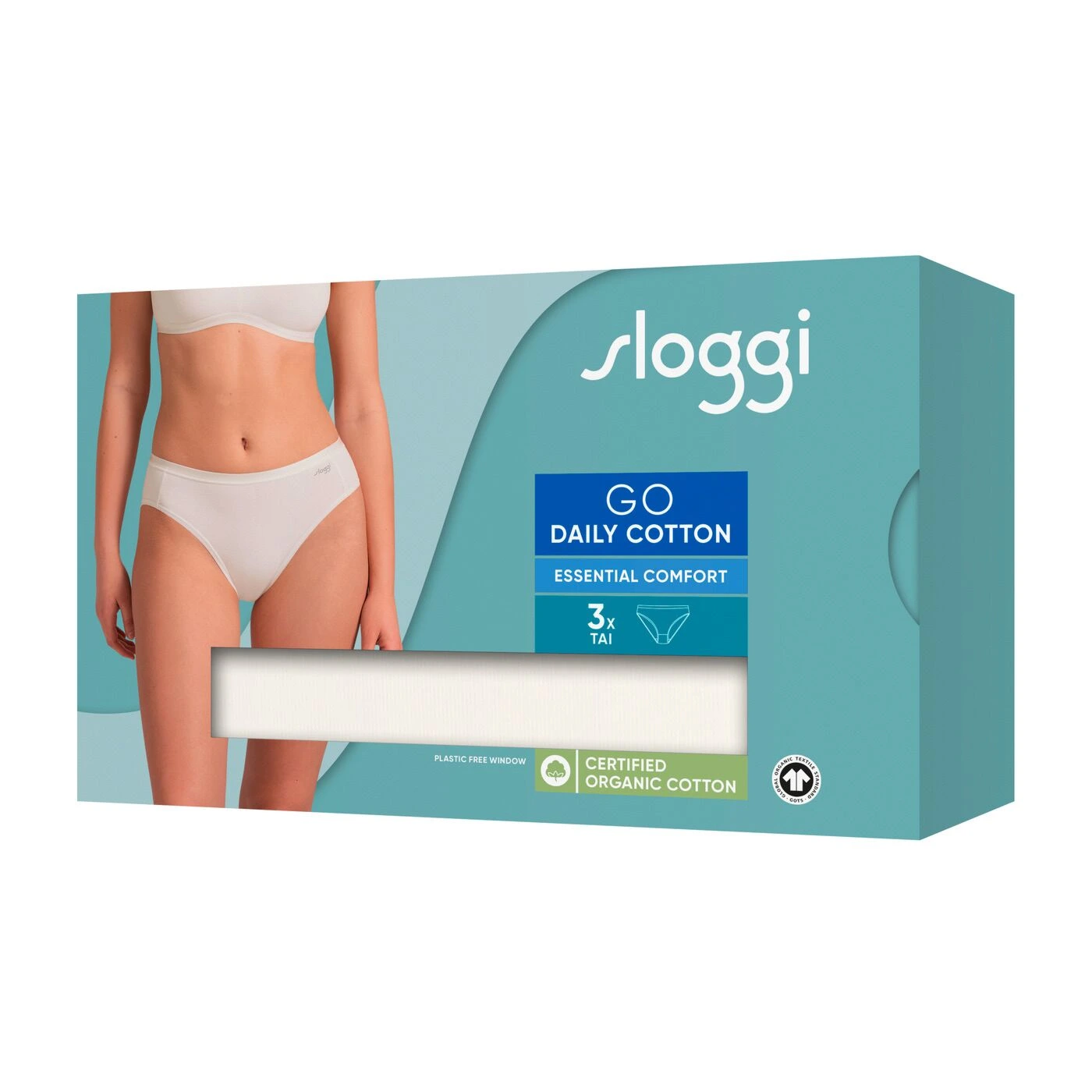 Cueca SLOGGI -GO DAILY COTTON TAI