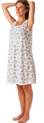 Camisa Bicicleta à Cava Estampada