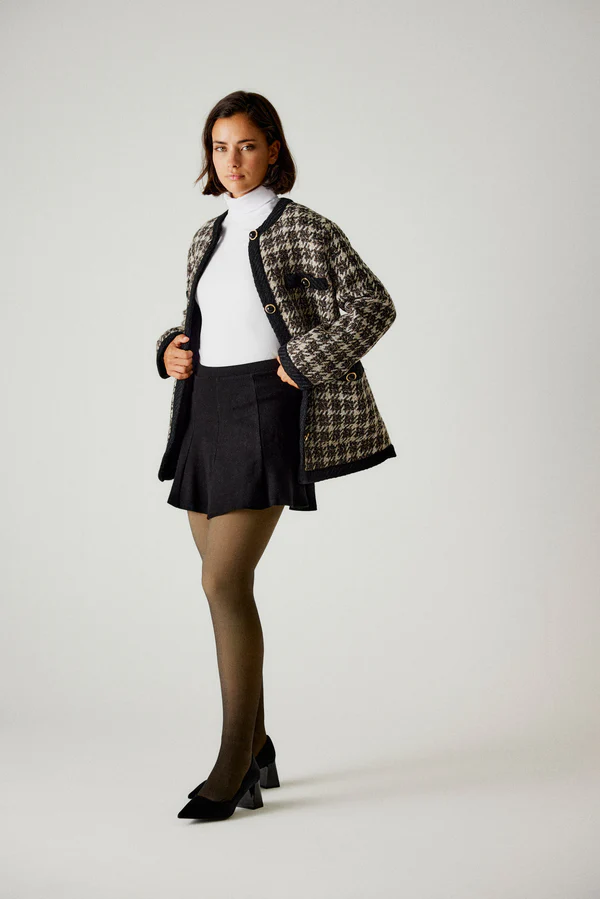 Collant Térmica com Pêlo no Interior Efeito Transparente