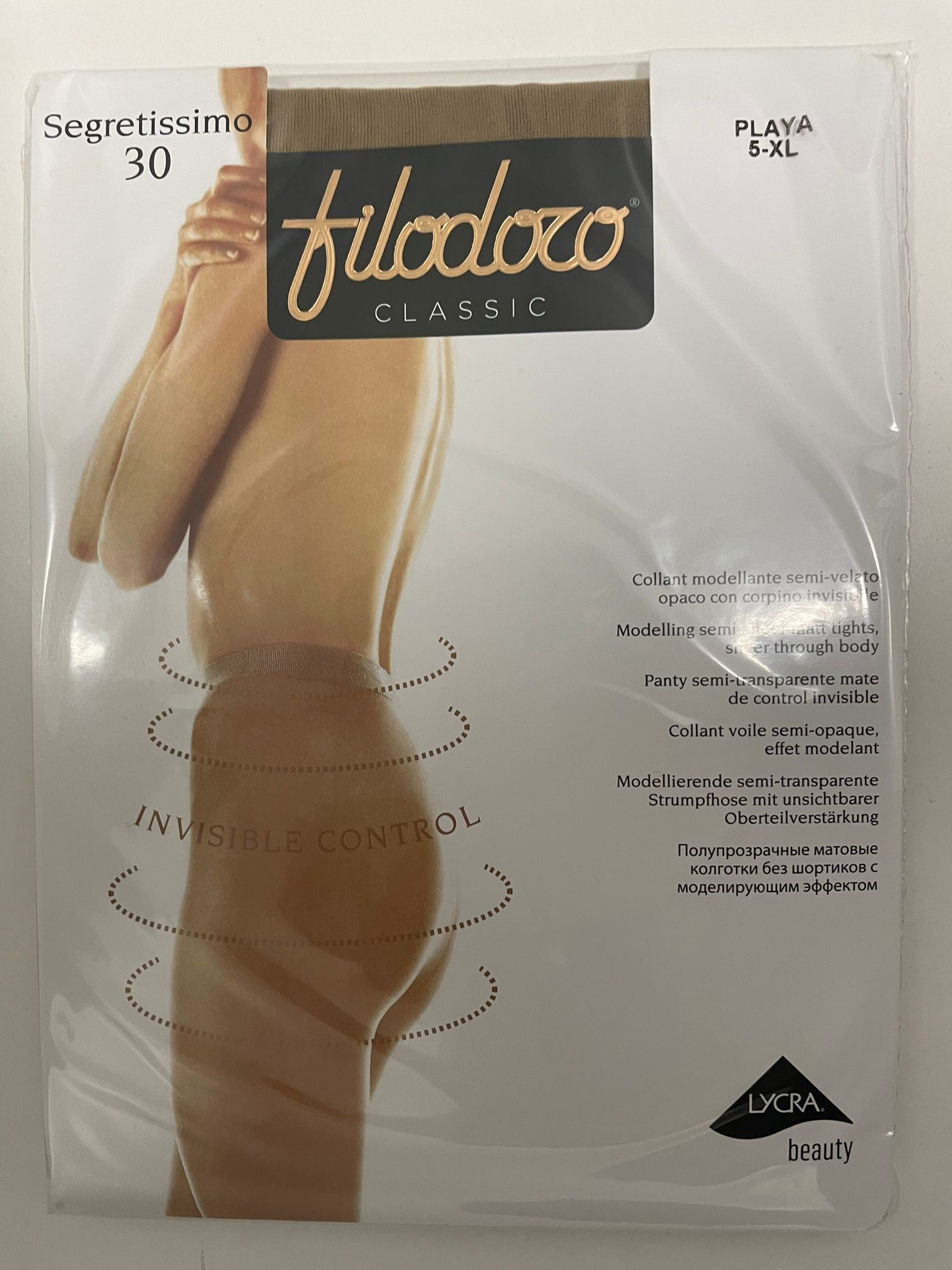 Collant Modeladora Semi-Opaco - FILODORO