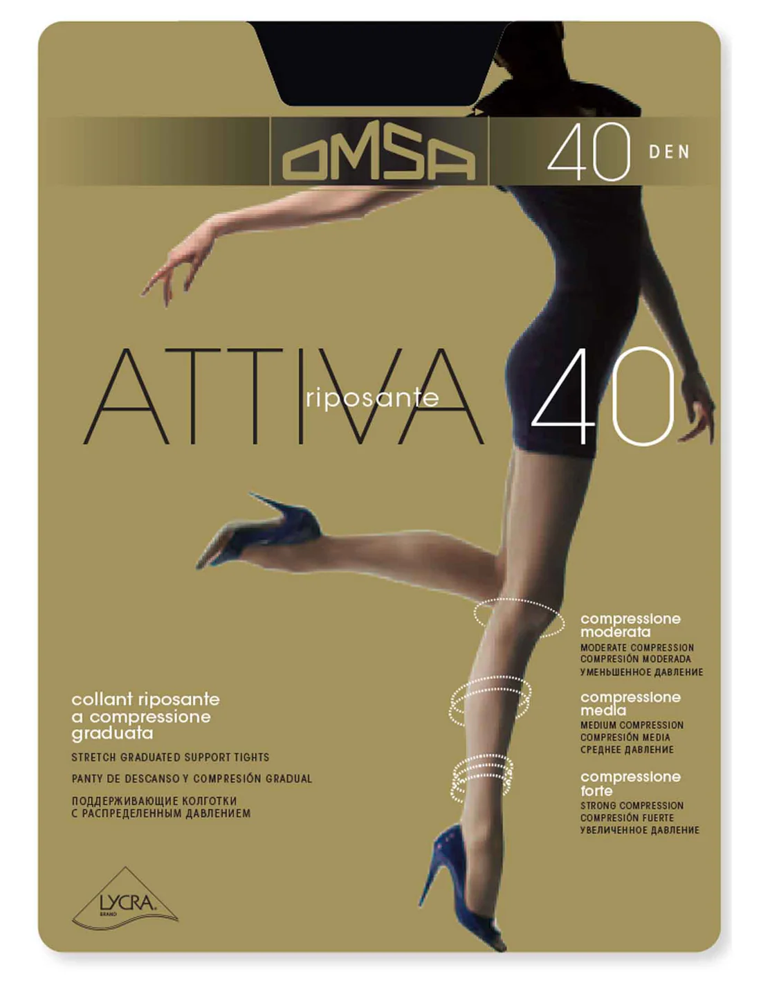 Collant ATTIVA 40 DEN- OMSA