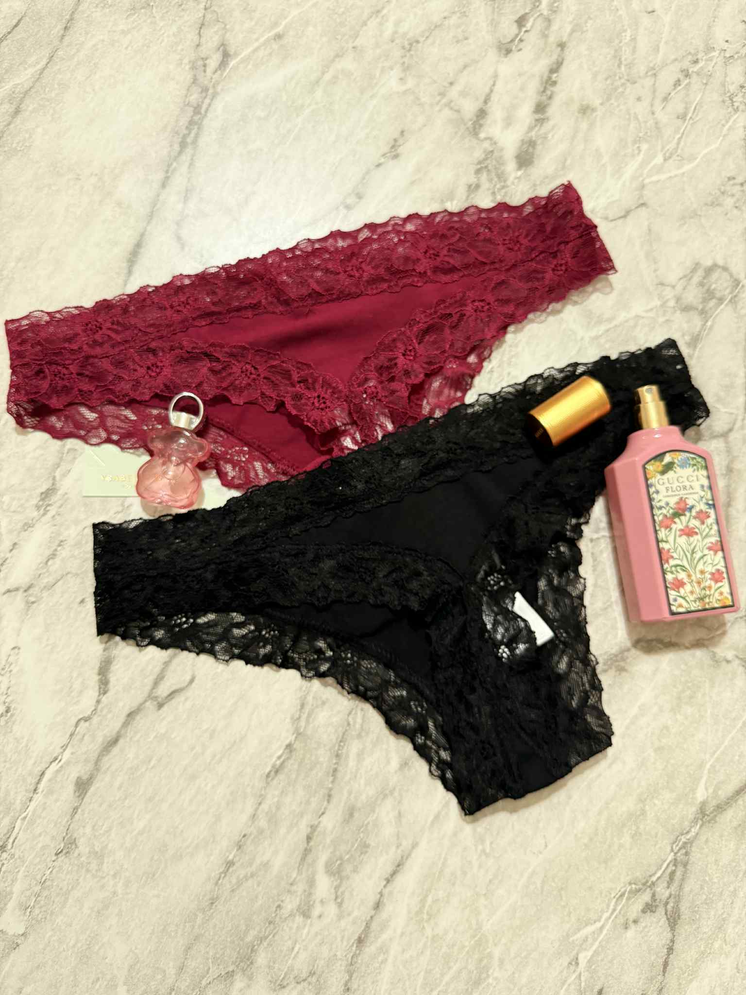 Pack 2 Tangas Algodão com Renda