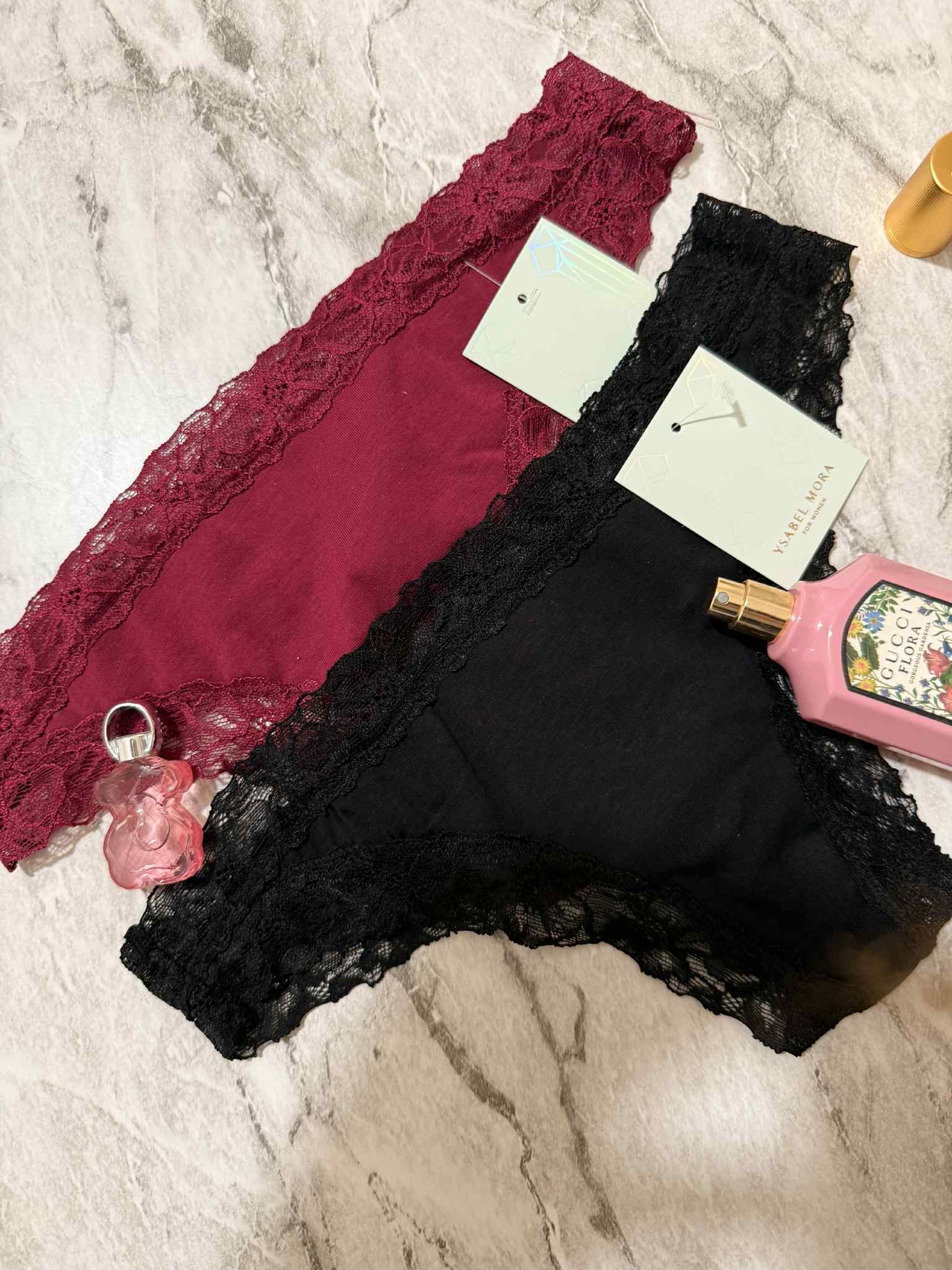 Pack 2 Tangas Algodão com Renda