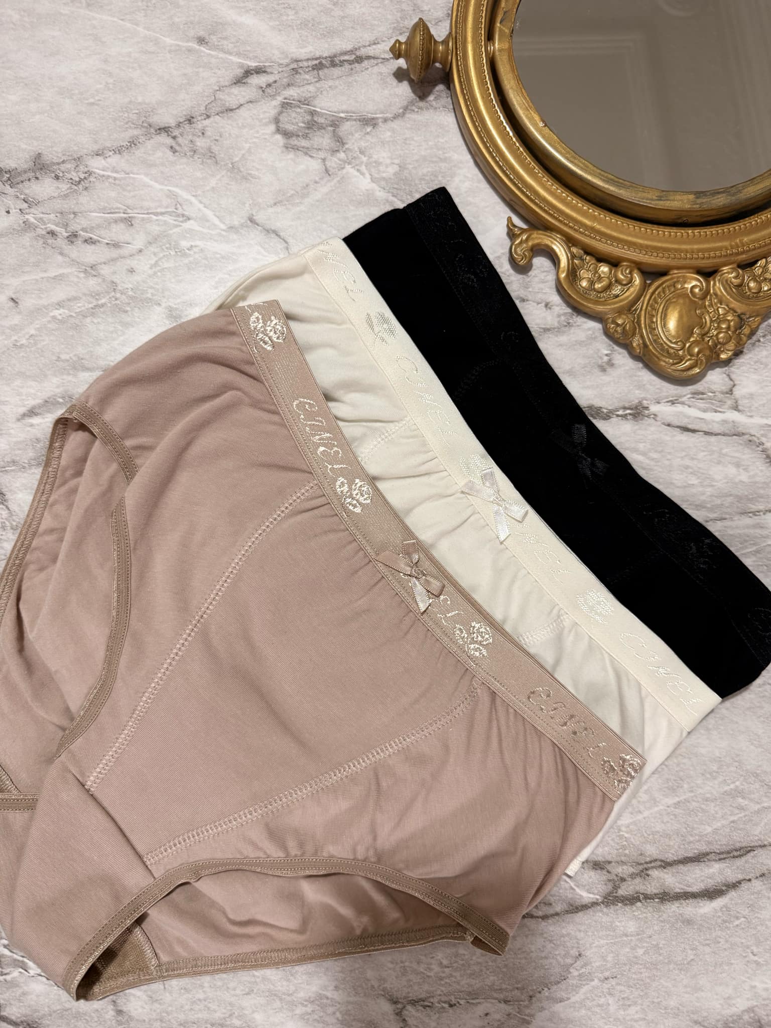 Pack de 3 Cueca Alta com Reforço