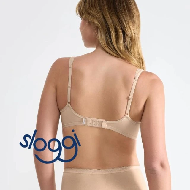 Soutien Algodão Sloggi- Sem Aro Sem Espuma