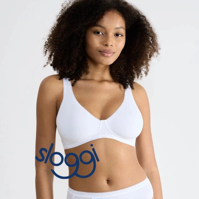 Soutien Algodão Sloggi- Sem Aro e sem Espuma