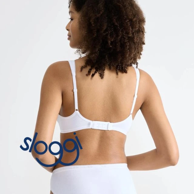Soutien Algodão Sloggi- Sem Aro e sem Espuma