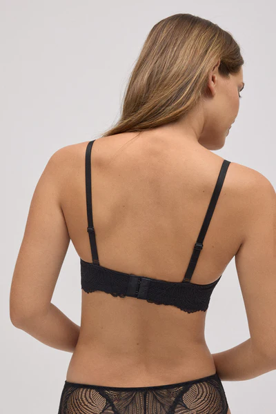 Soutien Brunette Sem Aro Com Espuma Preto
